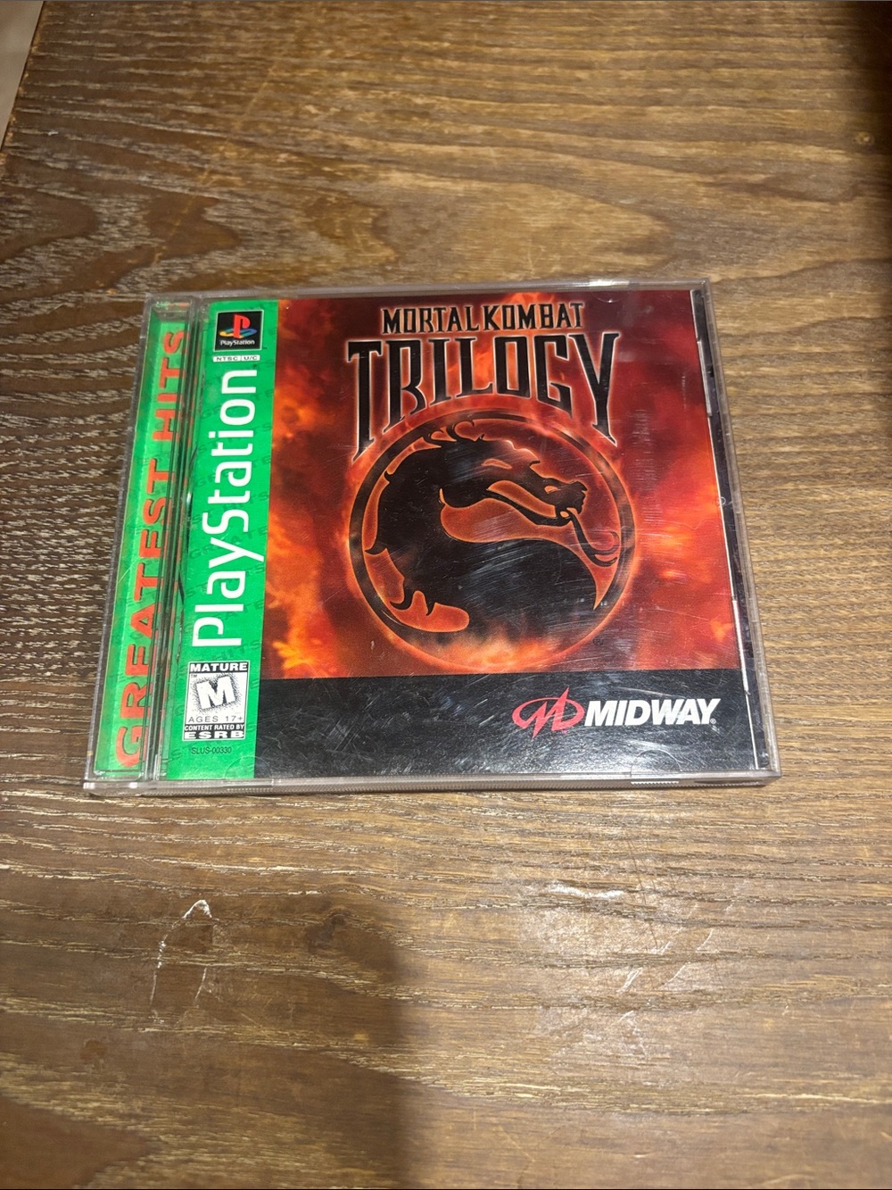 Sony PlayStation Mortal Kombat Trilogy - Red/Black/Green Accent